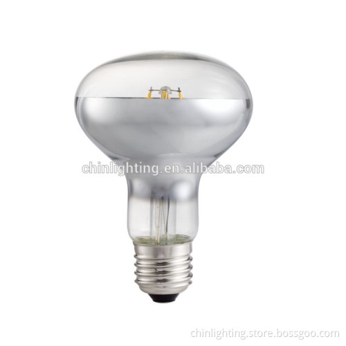 Decorative R63 Frosted Bulbs E27 Dimmable Led Lights 3000k Epistar